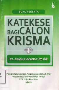 Image of Katekese Bagi Calon Krisma Buku Peserta