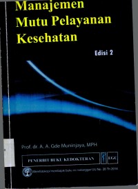 Manajemen Mutu Pelayanan Kesehatan