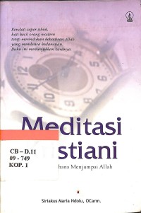 Meditasi Kristiani Jalan Sederhana Menjumpai Allah