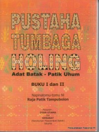Pustaha Tumbaga Holing : Adat Batak-Patik Uhum
