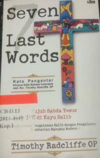 Image of Seven Last Word Tujuh Sabda Yesus Di Kayu Salib